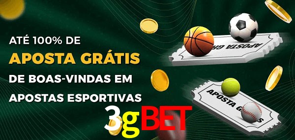 3gbet Ate 100% de Aposta Gratis